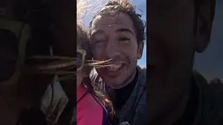 Beccas First Session on the 9m Cabrinha Nitro #kitesurfing #gopro #shorts