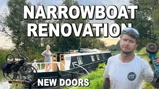 Narrowboat Rear Deck Transformation. This Was Hard. (Part Two!)