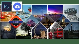 How to make Collage For Facebook Cover in Photoshop