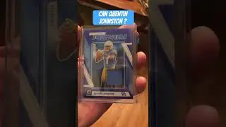Without Big Mike and Keenan can Quentin Johnston step up? #shorts #sportscards #losangeleschargers