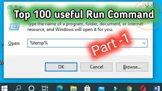 Top 100 Run Command Part -1