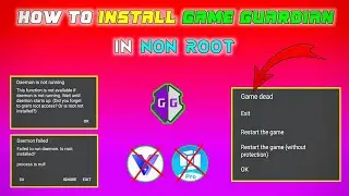 How To Install Game Guardian In Non Root | Game Guardian Game Dead Problem Solved