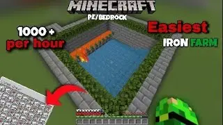 How To Make Iron Farm In Minecraft [PE/BEDROCK/JAVA] 1.21