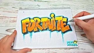 FORTNITE - How to Draw Graffiti