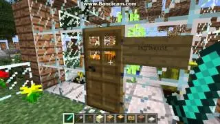 Моя карта в Minecraft. Крутой дом№1.