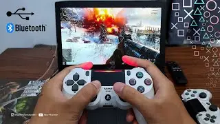 Cara Menghubungkan Controller DualShock 4 PS4 ke Komputer PC