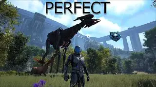 The PERFECT TEK STRYDER for Harvesting | ARK: Survival Evolved Genesis Part 2