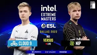 LIVE: Cloud9 vs NIP [BO3] | IEM Dallas 2022 - Day 3 [ENG/FIL]