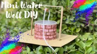 HOW TO MAKE WELL! DIY Well Model | BEST OUT OF WASTE DIY | Well Craft | Mini Well Making DIY
