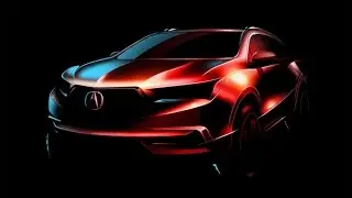 Acura MDX 2017 MODEL (the first official image)
