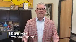Elementary Families! Join us at the CHS Open House on November 3rd!
