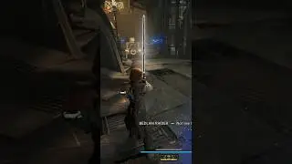The dark saber in Jedi Survivor 