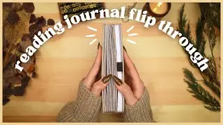 Six Months in my Reading Journal (60+ books!) | Flip Through 📚