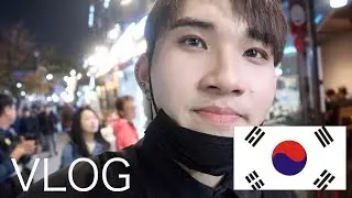 Travel with me // fly to seoul + going around with no money