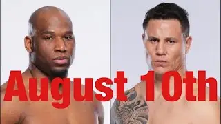 Karl Williams Vs Jhonata Diniz Set For August 10th! Early Prediction!