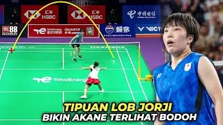 Akane Dibuat Terlihat Bodoh..! inilah Tipuan Lob Mematikan Gregoria Mariska Jorji