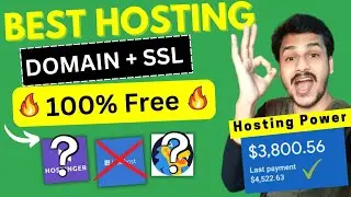 ⚡Domain + SSL ⚡ 100% Free | Best Hosting for WordPress website 2023 | Host Any Niche Blog ?