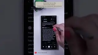 How to use Transcript Assist on the Galaxy S24 Ultra 