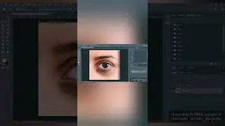 How to Remove Dark Circle in Adobe Photoshop #photoshopcc#viral#shorts