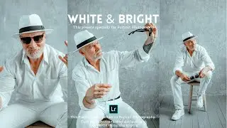 White & Bright Preset - Portrait Photography | Free Lightroom Presets XMP & DNG | Lightroom Tutorial