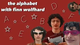 the alphabet with finn wolfhard