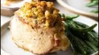 Stuffed chops at home and on the cheap #food
