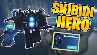 Titan Cameraman Skibidi Event Hero in Action! Sword Warriors