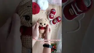 мишка крючком