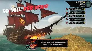 50 Million Gold Per Hour (Exploit) Sea of Thieves