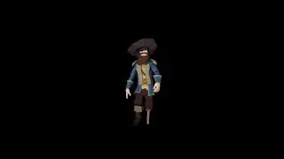 Captain Pirate Low Poly Toy Walk | Videohive Project Templates