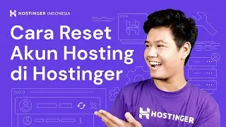 Cara Reset Akun Hosting di Hostinger