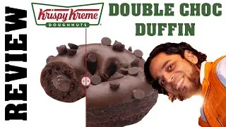 Krispy Kreme - Double Choc Duffin - Donut Review