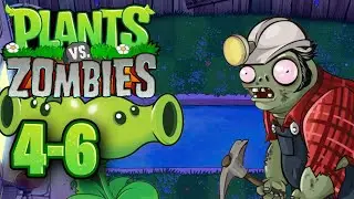 PLANTS vs. ZOMBIES - FOG LEVEL 4-6 GAMEPLAY (NO COMMENTARY)