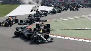 in monza.. how hamilton fans vs verstappen fans saw the crash..
