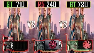 R5 240 vs GT 730 vs GT 710 - Gaming Test in 2025