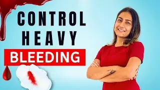 Stop Heavy Period Bleeding | Menorrhagia Natural Remedy