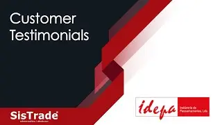 SISTRADE - Idepa Testimonial