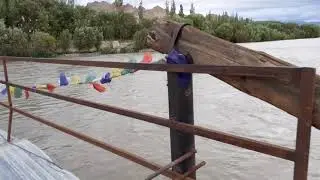 Indus River @ Choglamsar, Leh  2019...Hope New bridge becomes operational