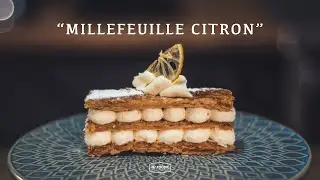 レモンのミルフィーユの作り方 / millefeuille citron  recipe
