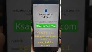 #ksa #iPhone #icloudbypassfull #ikey