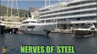 INSANE SUPER YACHT HANDLING SKILLS!!! (Captain's Vlog 85)