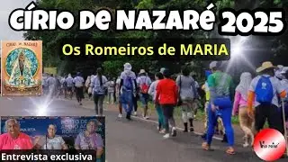 CÍRIO DE NAZARÉ: OS ROMEIROS DE MARIA. PEREGRINOS DA FÉ. #viapará #círiodenazare #2024