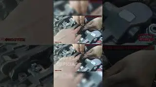 Intake valve adjustment for cylinder number 3 on volvo truck #volvotrucks #shorts #automobile