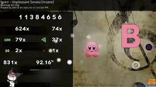 unpleasant sonata +DT 92.16% 1miss??? (9.40★ 336bpm)