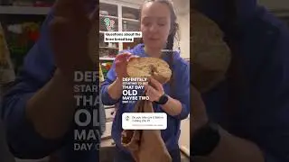 Answering Q’s about the bread bags that are blowing up my instagram! #shorts #homemadebread