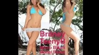 TeenyB Micro Bikini Britney Model Shoot Love Me Better   #4k