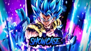 THE ULTIMATE FUSION! 700% LF GOGETA BLUE SHOWCASE! | Dragon Ball Legends