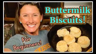 🔥 Buttermilk Biscuits for BEGINNERS!