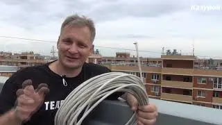Как правильно выбрать коаксиальный кабель для монтажа антенны на крыше