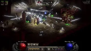 Lightning Fury Javazon - Tal Rasha's Tombs TZ (drop de uma Sur!) - Diablo 2 Resurrected Gameplay